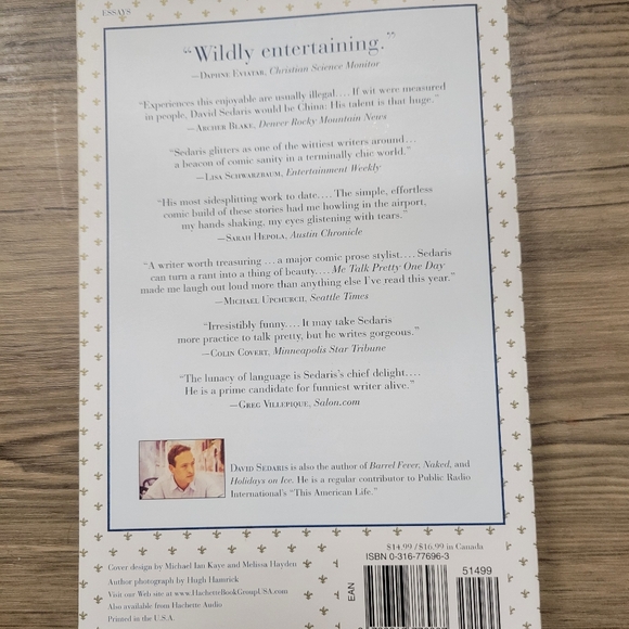 David Sedaris Me Talk Pretty One Day Hardcover Book - Picture 2 of 2